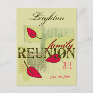 Convites Reunião da Família Red Sai