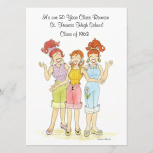 Convites Reunião de 50 anos