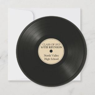 Convites Reunião de Classe de Segundo grau de Registro Vint