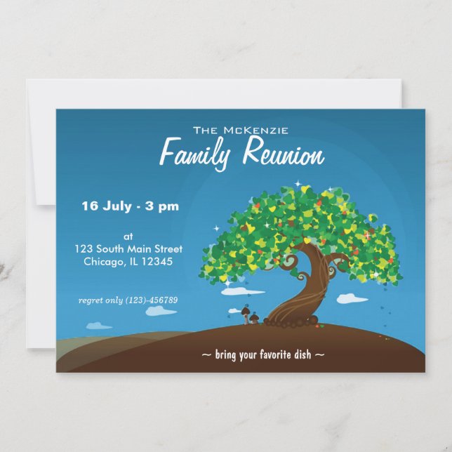 Convites Reunião de Família (Frente)