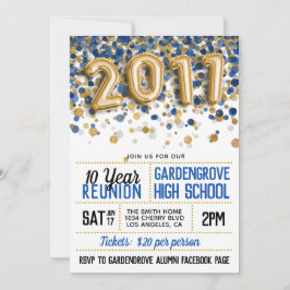 Convites Reunião do Segundo grau College 2011