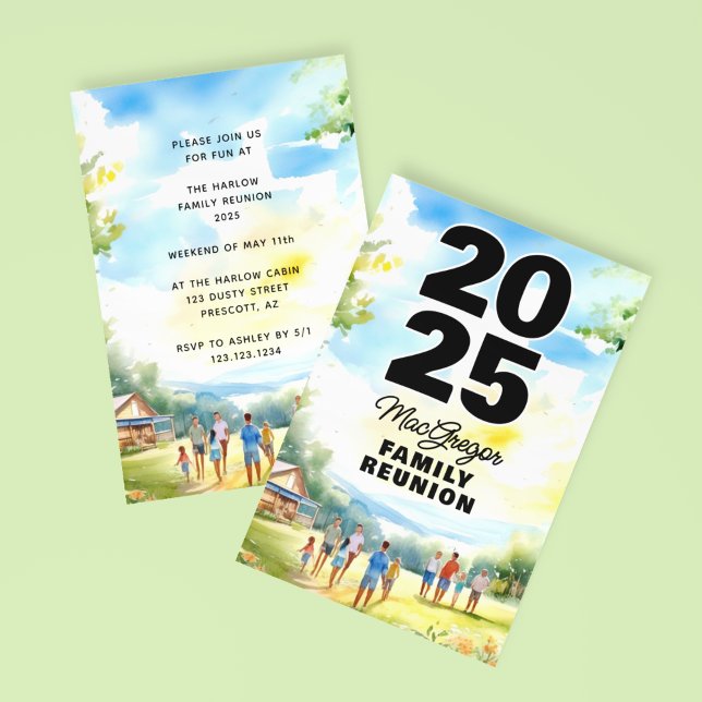 Convites Reunião Familiar (Criador carregado)