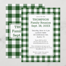 Reunião Familiar Verde Xadrez Branco de Búfalo Fes