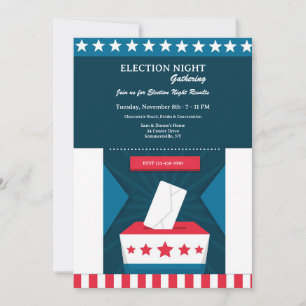 Convites Reunião noturna eleitoral