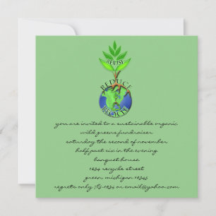 Convites ReUse o Reciclar ReDuce