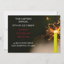 Convites Revasor do Dia da Independência no Dia Azul de 4 d