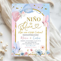 Revelação de Gênero Nino ou Nina Blush Coquete Esp