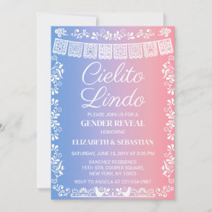 Convites Revelação do Sexo Cielito Lindo