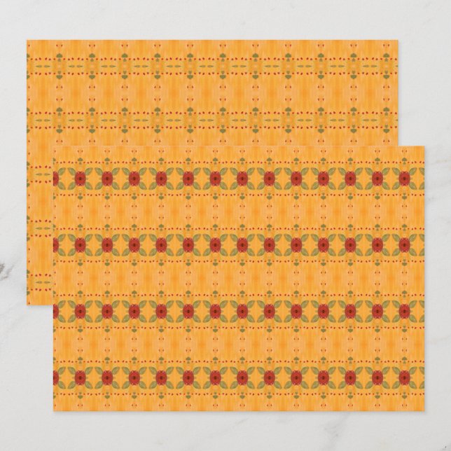 Convites Reversible Duvet em Dourado (Frente/Verso)