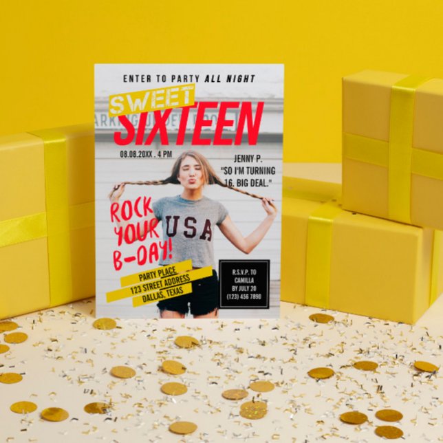 Convites Revista Cobrir | Doce Dezesseis Partes (Criador carregado)