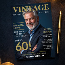 Revista de Aniversário de 60 Anos do Homem