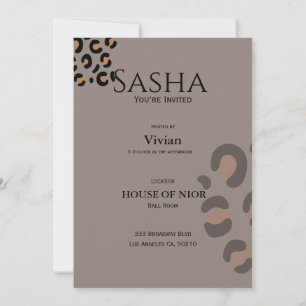 Convites Revista de moda diva da festa de despedida de solt