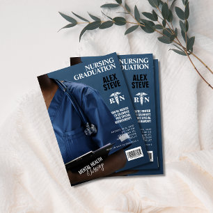 Convites Revista Fotográfica de Formando de Enfermeiro