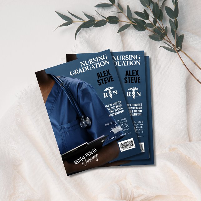 Convites Revista Fotográfica de Formando de Enfermeiro (Criador carregado)