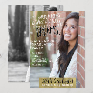 Convites Revista Moderna Foto Imagem Completa Graduação