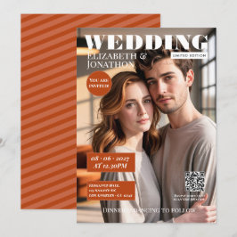Convites Revista Terracotta & Rust Casamento Foto
