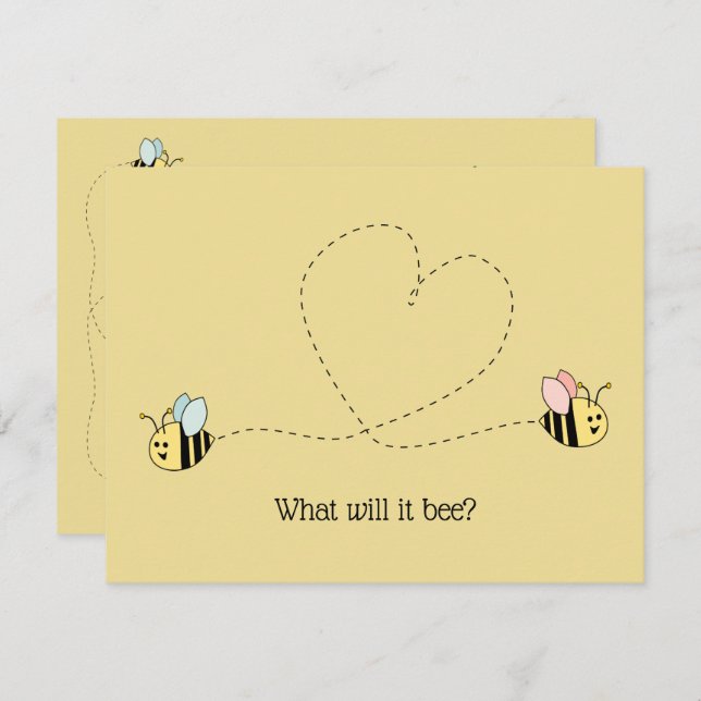 Convites Revolução do Gênero das Abelhas Bebidas (Frente/Verso)