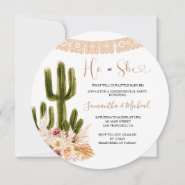 Convites Revolução do Gênero Floral Russo Cactus