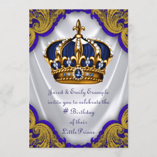 Convites Rico Prince Festa de aniversário