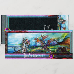 Convites RIDERS IN STORM Knights Horseback PARBURK