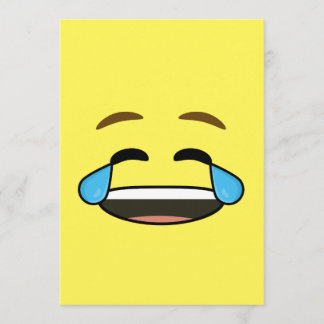 Convites Rindo de Emoji