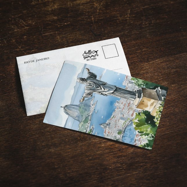 Convites Rio de Janeiro Brasil Aquarela (Criador carregado)