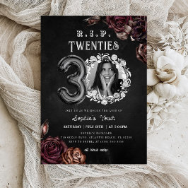 Convites RIP 20s Morte por aniversário de 30 anos para minh
