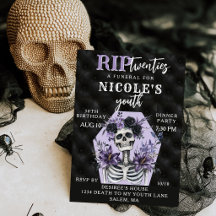 RIP Twenties Funeral for My Youth 30th Birthday