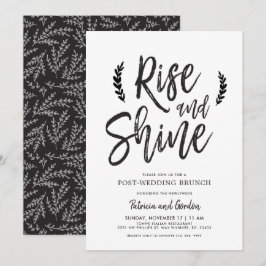 Convites Rise and Shine | Brunch Pós-Casamento