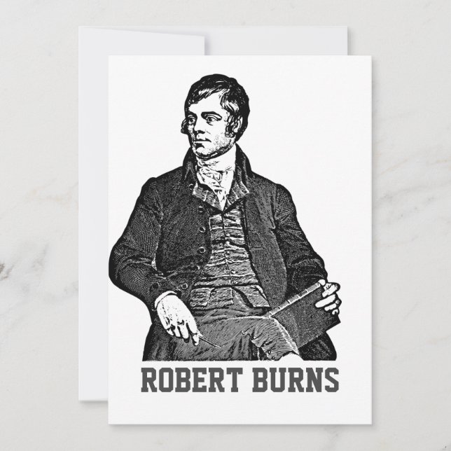 Convites Robert Burns (Frente)