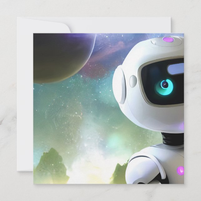 Convites Robot (Frente)