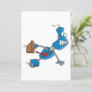 Convites Robot Business Executive