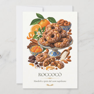 Convites Roccocò – Vintage Italian Dessert