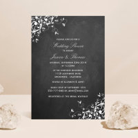 Rochas brancas no Chá de casamento do quadro