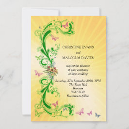 Convites Rochas e Borboletas