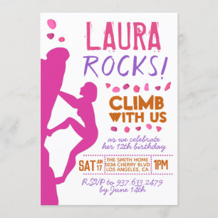 Convites Rock Escalting Aniversário