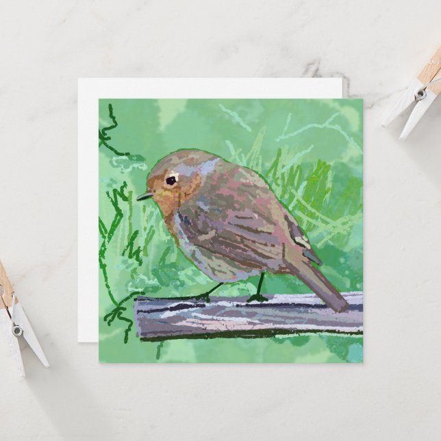 Convites Rockin Robin (Frente/Verso In Situ)