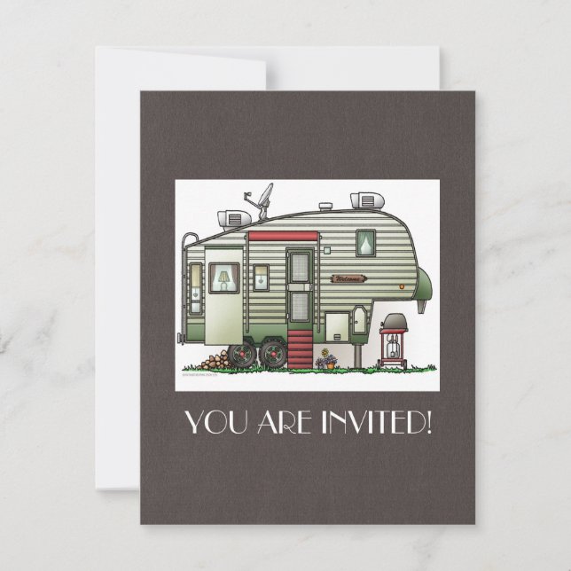 Convites Roda 5 de alta tecnologia (Frente)