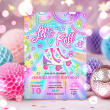 Roller Festa de aniversário Colo Corante Corante