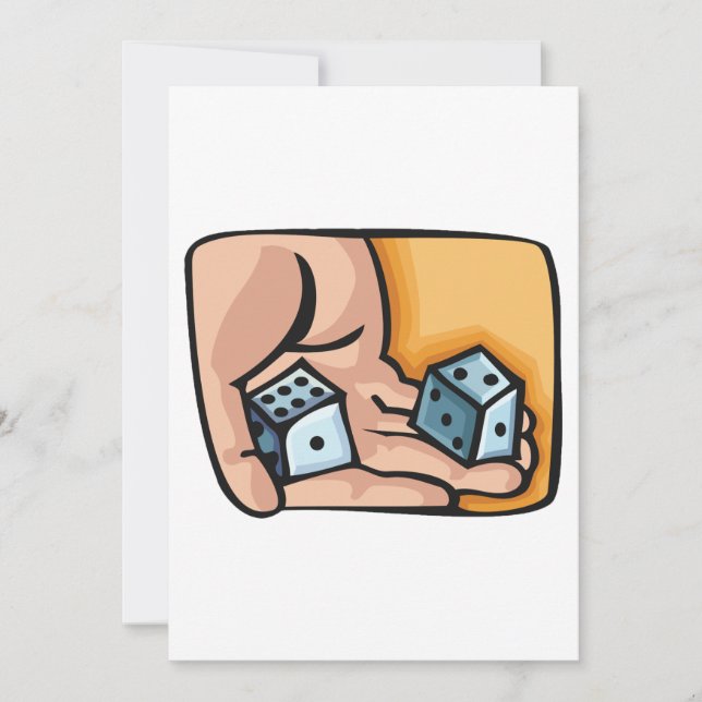 Convites Rolling Dice (Frente)