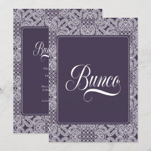 Convites Rolo Roxo do Partido Bunco