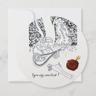 CONVITES ROMANCE,AMANTES ROMÂNTICOS SELAGEM DE CERA VERMELH