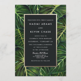 Convites Romance tropical