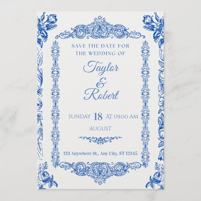 Convites Romantic Love Quote Wedding Invitation (Frente)