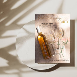 Convites Romantic Valentine’s Day Party