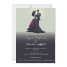 Romântica Gothic Amava Casamento Mínimo