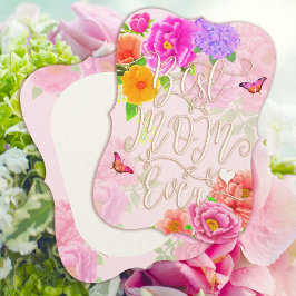 Convites Romântica Peonies Garden Pink Melhor Mãe