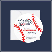 Rookie do Ano do primeiro aniversario Baseball