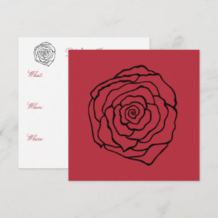 Convites Rosa