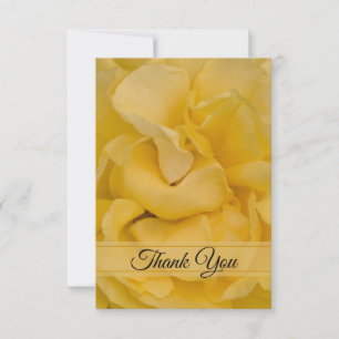 Convites Rosa Amarelo Floral Flor Obrigado Notas